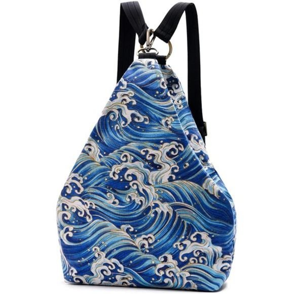 Premium Backpack for Women, 13-blue